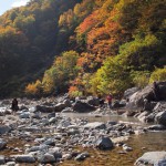 切明の川原