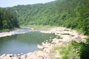 小滝四ツ廻りの運河跡