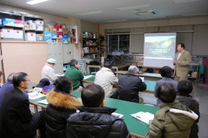 下船渡地区住民説明会
