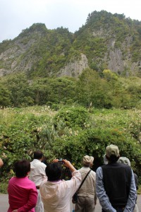 圧巻の布岩山