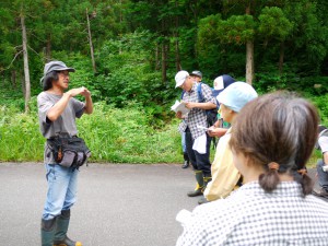 ガイドの中沢からは動植物について教えていただきました