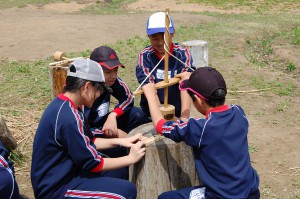 火おこしってなかなか難しい