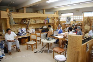 ジオパーク勉強会の様子